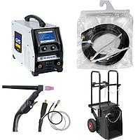 GYS TIG 220 AC/DC AL3 PACK TIG AC/DC and MMA Welding Machine Set (1ph; 230V; 220A AC/DC)