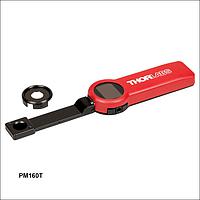 Đồng hồ đo điện cầm tay không dây với cảm biến nhiệt THORLABS PM160T (190 nm to 10.6 µm, 100 µW to 2 W)