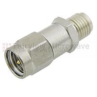 Fairview SA3015-12 12 dB Fixed Attenuator SMA Male To SMA Female Up To 8 GHz Rated To 2 Watts With Passivated Stainless Steel Body