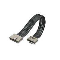 Samtec T1SS-03-30-GF-12.0-D1 Discrete Wire Cable Assemblies 1.00 mm Micro Mate(TM) Single Row Discrete Wire Cable Assembly
