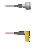 Amphenol Custom Cable Q-2M03T000R006i RFケーブルアセンブリ N-SP/SMB-RP G316D 6I
