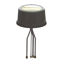 Laird External Antennas VLQ69273B21J-518A MIMO VEHL PUCK, ສີດຳ, 4 ພອດ 17FT, LTE, WIFI, GN