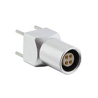 Eaton Souriau-Sunbank JBXEZ0G04FPSDSR Connectors 4P Socket Receptacle Strt PCB Shell Sz 0