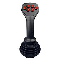 OTTO HJMG3-2MM1CCK31 홀 이펙트 조이스틱 CONTOUR GRIP, DUAL AXIS GATED, USB