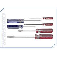 Crossman 46-903 6Pcs 기계식 스크루 드라이버 세트 (슬롯 형, 필립스)