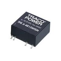 TRACO Power THL 6-4821WISM Isolated Product Type: DC/DC; Package Style: SMD; Output Power (W): 6; Input Voltage: 18-75 VDC; Output 1 (Vdc): 5; Output 2 (Vdc): -5; Output 3 (Vdc): N/A