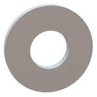 Essentra Components 17W08768 Flat Washer Flat Washer, .390 ID, .885 OD, .094 Thick, Natural, Nylon