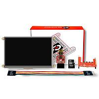 4D Systems SK-70DT-AR Starter Kits Starter Kit for uLCD-70DT-AR with 4GB Industrial microSD Card