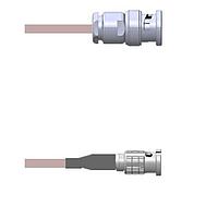 Amphenol Custom Cable Q-0J00V0005007i RFケーブルアセンブリ BNC-SP/HDBNC-SP G316 7I