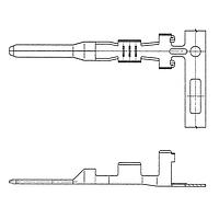 Yazaki 71141472 터미널 TERM 070 SWP M 1.8MM UNSLD