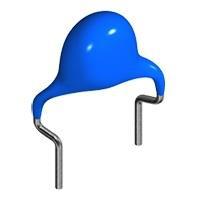 Tụ gốm đĩa có chân dạng vòng an toàn D: 7mm X1/Y2 15pF SL 5% LS:7.5mm TDK CS45SL2GA150J-NKA