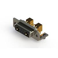 EDAC 630-7W2-640-7NB Mixed Contact D-Sub Connectors Right-angle Power Combo D-Sub Connector