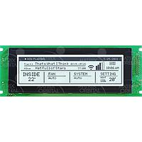 Màn hình LCD Đồ họa Thông minh 240x64 Chữ Đen Nền Xám/Chữ Trắng 25 phím Matrix Orbital GLK24064-25-422-FGW