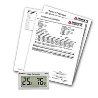 Triplett RHT12-NIST 습도계-온도계 (40 ~ 80%RH, -10 ~ 50°C; With Certificate of Traceability to N.I.S.T.)