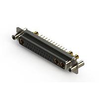 EDAC 628-25W3624-4T4 Mixed Contact D-Sub Connectors Vertical Combo Dsub