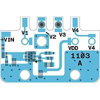 Quantic X-Microwave XR-B2J2-0604D-SP Bias Controller Bias Controller, ADP7142ACPZN-R7 [PCB: 1103]Spring Pins