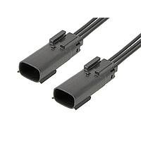 Molex 216282-1033 Double Ended MX150 P-P SR 3ckt 600mm Sn Sld Cbl