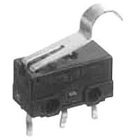 Panasonic Industrial Devices AH166461 Snap Action Switches SPDT Hinge Simulated Roller Lever, Solder