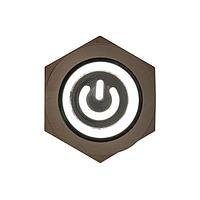 Công tắc nhấn bảng, công tắc, 12mm, có đèn, màu trắng Soldered 109020