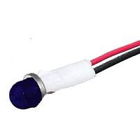 Đèn báo 0.5in 28V DÂY NHỎ HÌNH CHÓP MÀU XANH VCC 1092M6-28V
