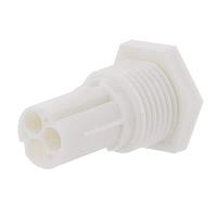 AMP Connectors - TE Connectivity 293598-1 ピンハウジング 3P Mライン ピンHSG パネルマウント 非密封