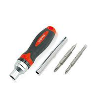 TOPTUL GAAR0402 High Torque Ratchet Screwdriver Set