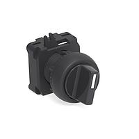 Công tắc xoay CHỌN CHẾ ĐỘ ĐEN (2 VỊ TRÍ R) Alcoswitch - TE Connectivity 2492708-1