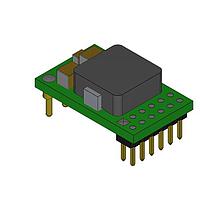 Không cách ly / PoL 4.5-14Vin .6-3.3V TH 25A 82.5W Digtl VTRK CUI Inc NDM2Z-25HT-V-001