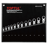 TOPTUL GPAQ1204 Pro-Series 플렉시블 래칫 조합 렌치 세트 (12 pcs)