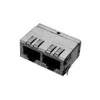 Đầu Nối Mô-đun / Đầu Nối Ethernet MJ ASSY, 2P 8 Vị Trí, Có Màng Chắn, CAT 5 AMP Connectors - TE Connectivity 5558434-1