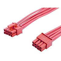 Molex 226196-1083 Discrete Wire Mini-Fit Versa Color-to-Mini-Fit Versa Color ASSY 4.2P DR 300mm Lgth 8 Ckt Red