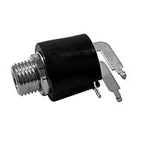 Switchcraft L712RAU ジャック シールド未接続 DC電源ジャック、2.5MM、右角度PCマウント、標準材料