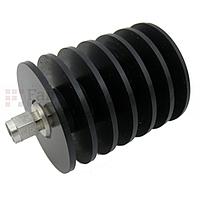 Fairview SA18S25W-40 40 dB Fixed Attenuator SMA Male To SMA Female Up To 18 GHz Rated To 25 Watts With Black Aluminum Heatsink Body