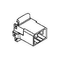 AMP Connectors - TE Connectivity 174934-1 Housings 070 MLC W-W CAP HSG 14P