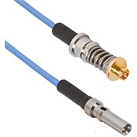 Amphenol SV Microwave FV67.3SMPM-047-MV67.3SMPS-060 RF Cable Assemblies VITA 67.3SMPM to VITA 67.3 SMPS  6"Cable
