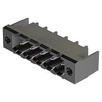 Khối đầu nối cắm được har-flexicon, 4 chân đực, gắn ngang trên PCB (THR/SMC), có mặt bích vít, 15Amps, bước chân 5.08mm HARTING 14120417006000