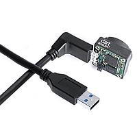 Cáp dữ liệu cho camera công nghiệp Basler USB 3.0, Micro B 90° A3 / A, 1 m