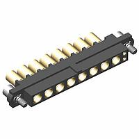 Đầu Nối Nguồn 2+8 Chân Cái Bộ Dây Cáp 22AWG+12AWG, Ốc Vít Harwin M80-4D10205F2-08-325-00-000