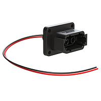 Đầu Nối Nguồn Công Suất Lớn 2 Vị Trí Loại Ổ Cắm với Vòng Khóa Điện Áp Cao và Che Chắn EMC, Vị Trí C, Màu Đen. Tiếp Điểm Được Đặt Riêng. Amphenol SINE Systems ATHP042P25ELC-BLK