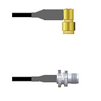 Amphenol Custom Cable Q-3704M000D018i RFケーブルアセンブリ SMA-RP/TNC-SJB LMR19 18I
