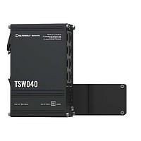 Teltonika TSW040000000 이더넷 스위치 비관리형 8포트 PoE+ 스위치, 총 전력 예산 240W. 2핀 전원 입력 및 통합 DIN 레일. 7-57 VDC의 넓은 전압 범위 및 44-57 VDC의 PoE 출력 전압 범위.