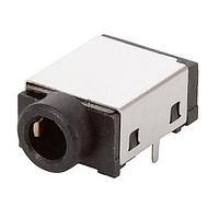 Đầu nối điện thoại 3.5 mm Stereo Jack, Gắn lỗ, 3 dây dẫn, 1 công tắc Same Sky (formerly CUI Devices) SJ3-350153AG-TR