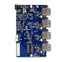 USB EVB-USB5744 Bảng Đánh Giá Trung Tâm USB3.0 Cont Microchip Technology EVB-USB5744