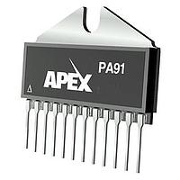 Op Amps - Bộ khuếch đại thuật toán Bộ khuếch đại tuyến tính OpAmp, 450V, 0.2A Chân uốn Apex Microtechnology PA91EE