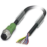 PHOENIX CONTACT 1412461 Sensor Cables / Actuator Cables SAC-8P-M12MS/5,0- PUR VA