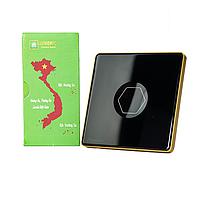 Công tắc cảm ứng BLE Premium công suất lớn hình vuông HUNONIC HNPREP1VD (Màu đen)