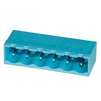Same Sky (formerly CUI Devices) TBP01R1-508-06BE Headers Terminal block, pluggable, 5.08, receptical, 6 pole, blue