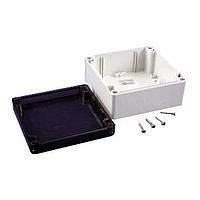 Vỏ Ngoài Tổng Quát - Nắp Màu Xám/Khói - 4.7 x 4.7 x 2.4in - Polycarbonate - N4X Hammond Manufacturing 1554N2GYSL
