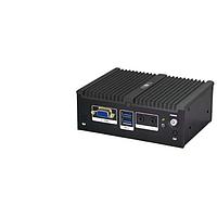 IEI Technology uIBX-250-BW-N3/2G-R21 Embedded Box Computers Fanless embedded system with Intel Celeron N3160 1.6 GHz (up to 2.24 GHz, quad core, TDP 6 W), 2 GB DDR3L pre-installed memory,12 V DC, with RS-232/422/485, USB 3.0, VGA/HDMI, dual Intel PCIe GbE, RoHS