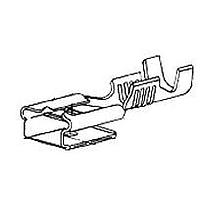 Dải 250 Đầu Dây Nhanh PB FAST RCPT Cắt Sẵn 100 Cái AMP Connectors - TE Connectivity 62253-1 (CUT STRIP)